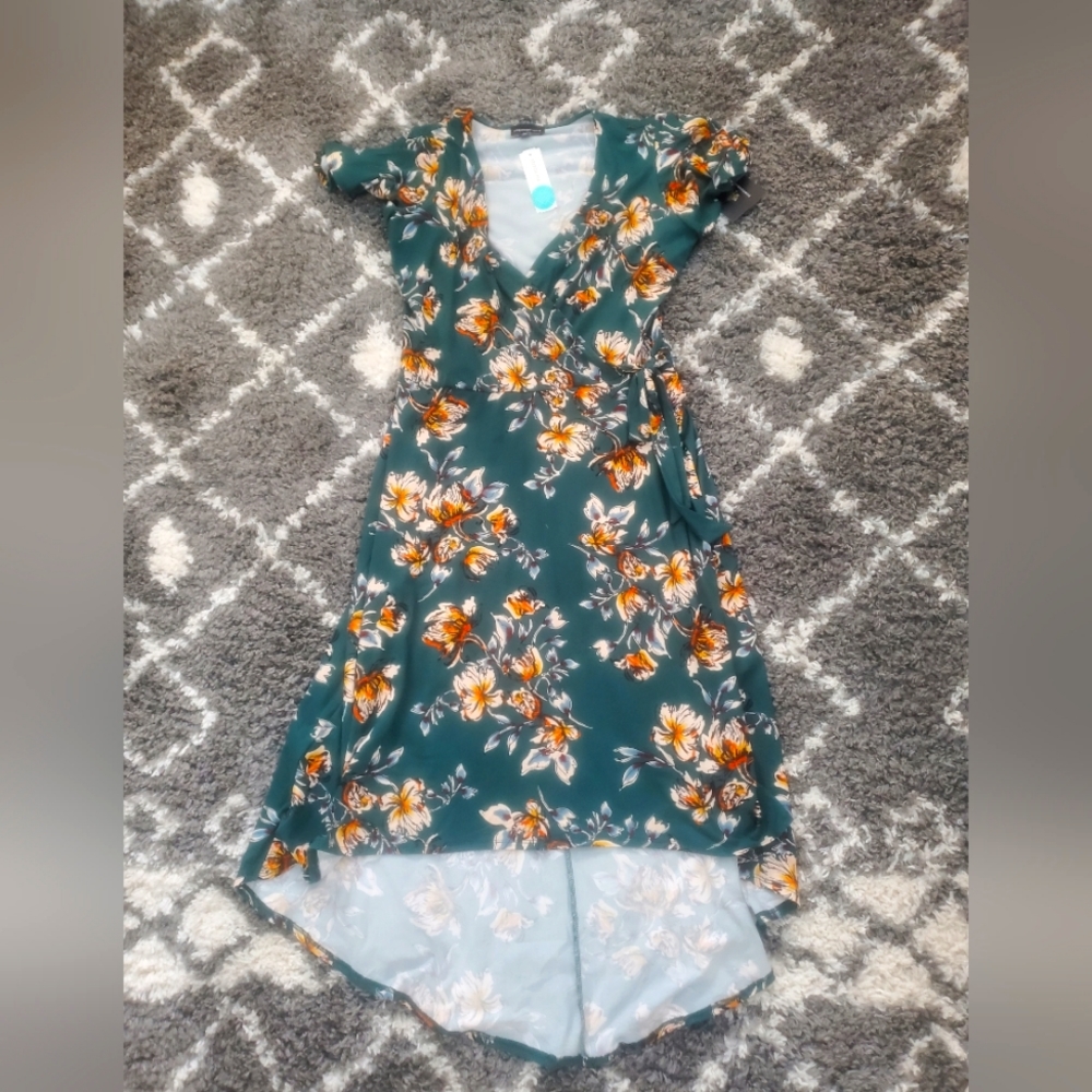 Fortune + Ivy Wrap around dress
